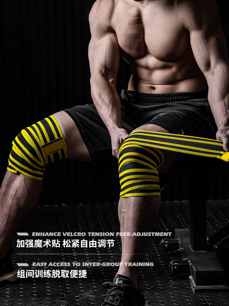 Heavy-Duty Wrist Wraps with Thumb Loop thumbnail 4