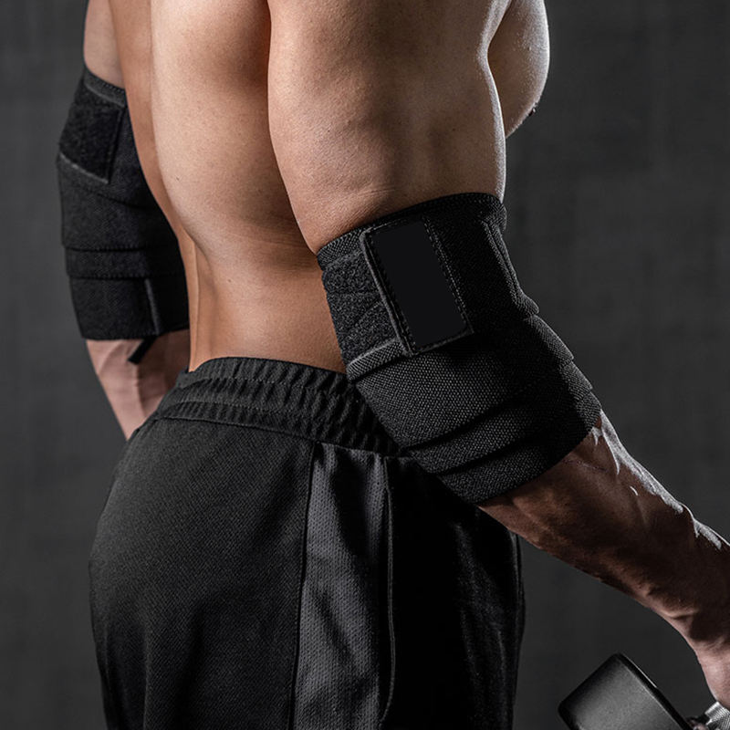 Elbow Sleeve Support for Weightlifting Gym for Bench Press thumbnail 4