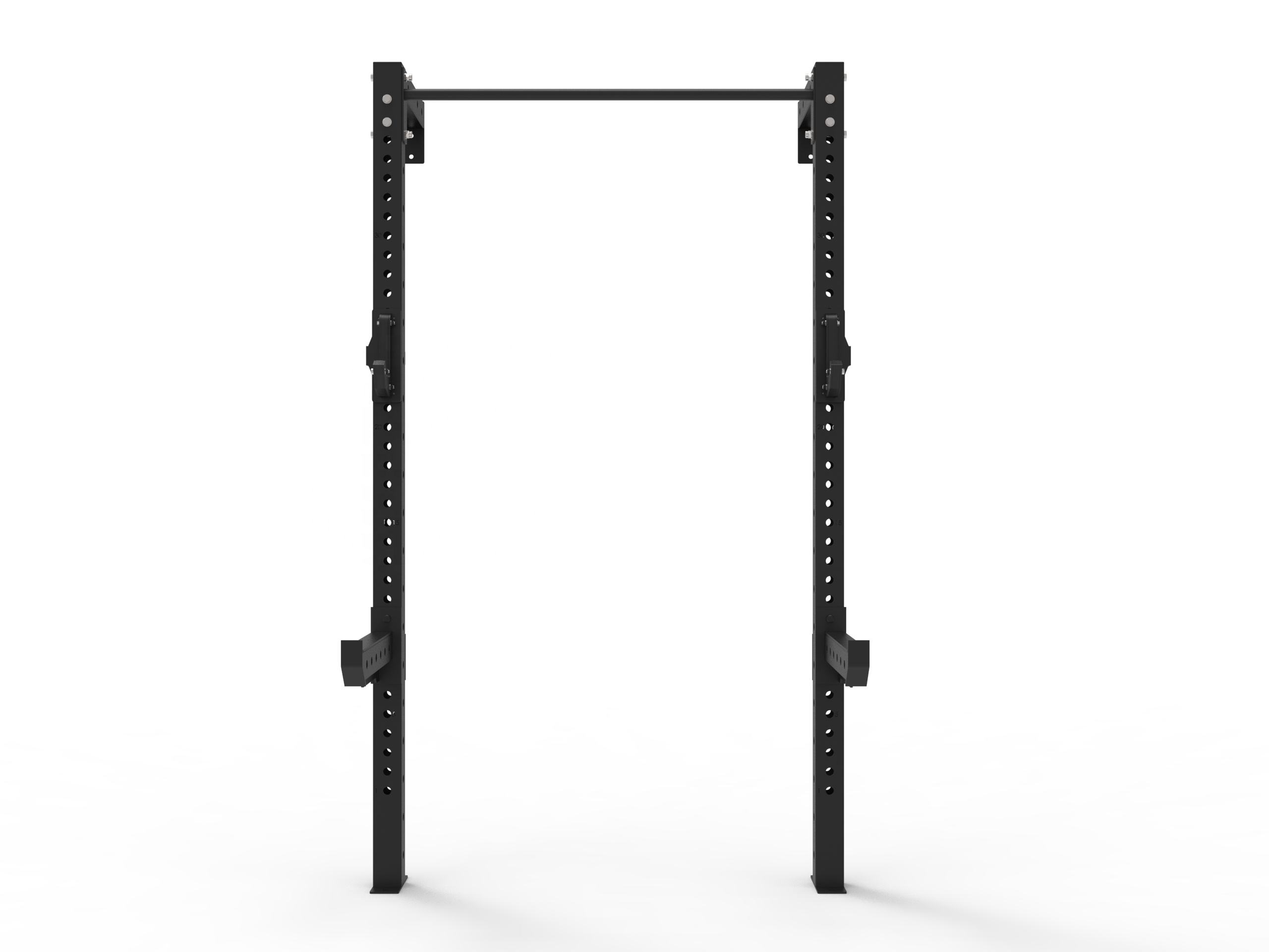 Steel Matt Black Half Wall Mounted Squat Rack thumbnail 3
