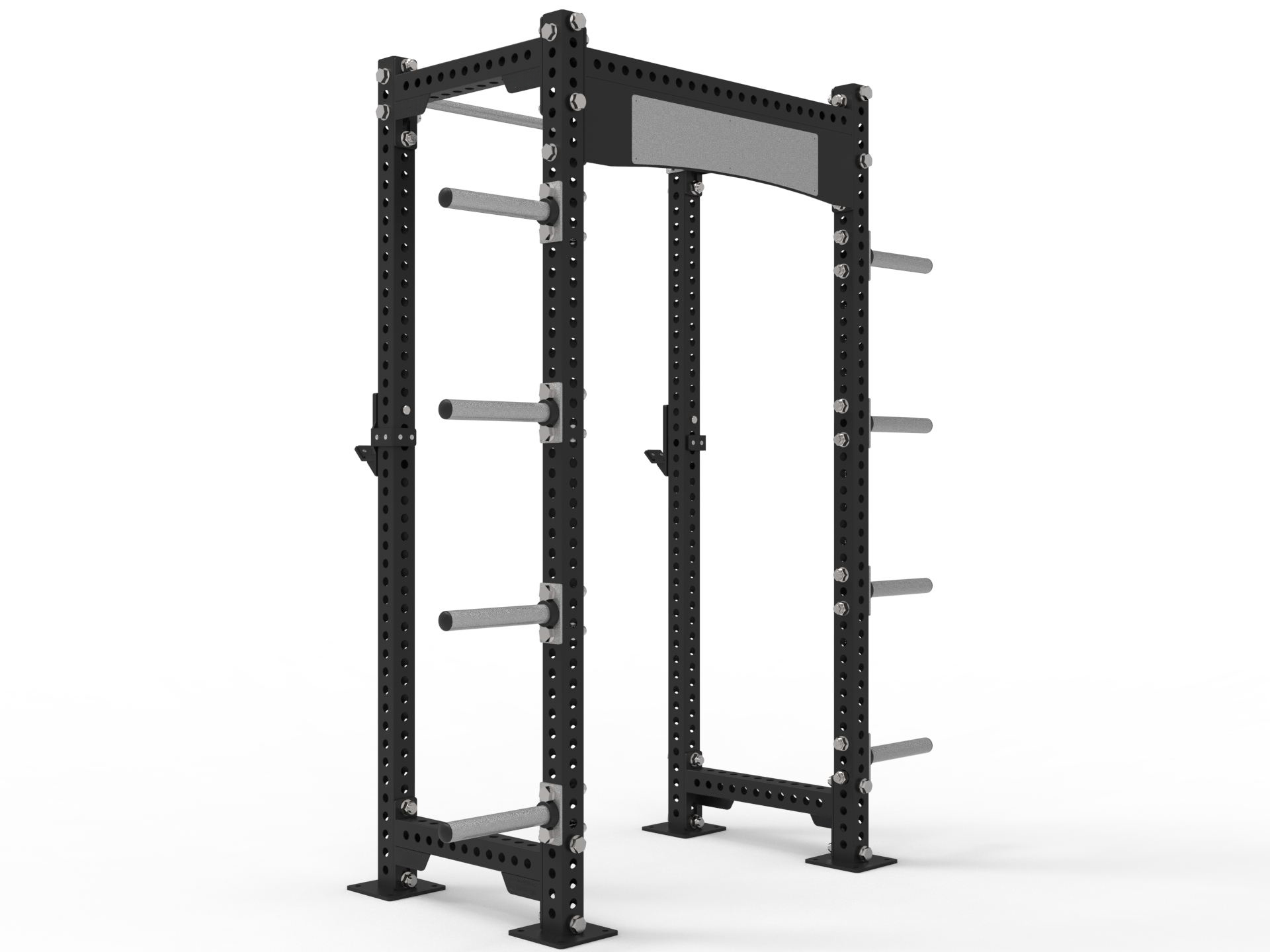 Gym Squat Adjustable Strength Training Multi-grip Bar Rack