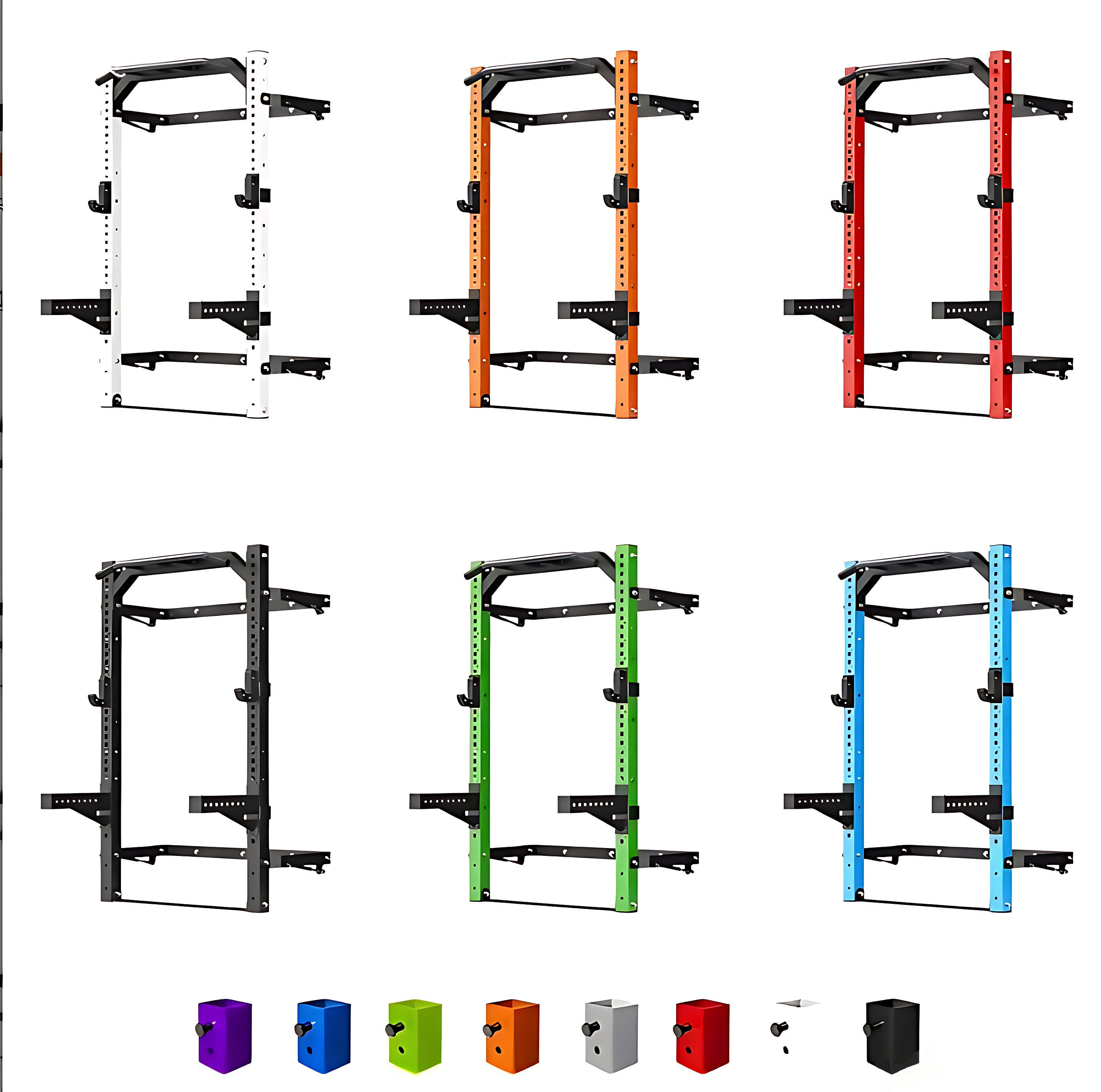 Gym Squat Adjustable Strength Training Multi-grip Bar Rack thumbnail 2