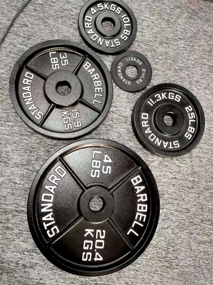 Iron Barbell Plates