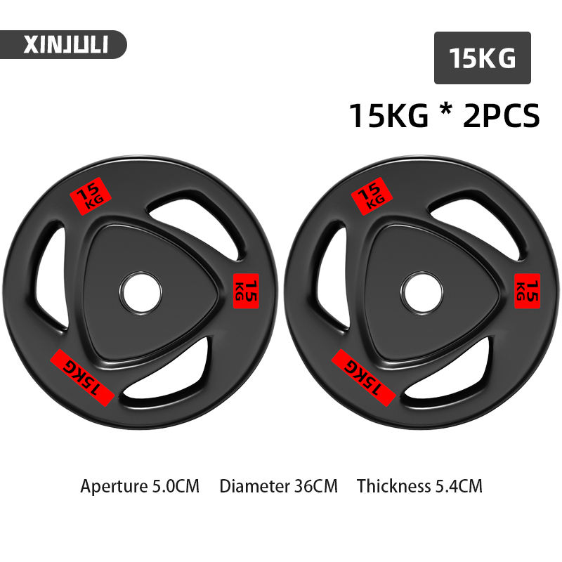 Rubber Weight Plates  thumbnail 3