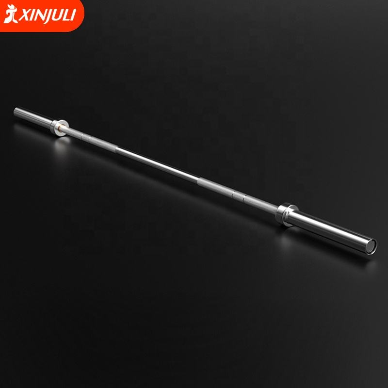 Commercial Chrome 14kg Bearing Curl Bar thumbnail 4