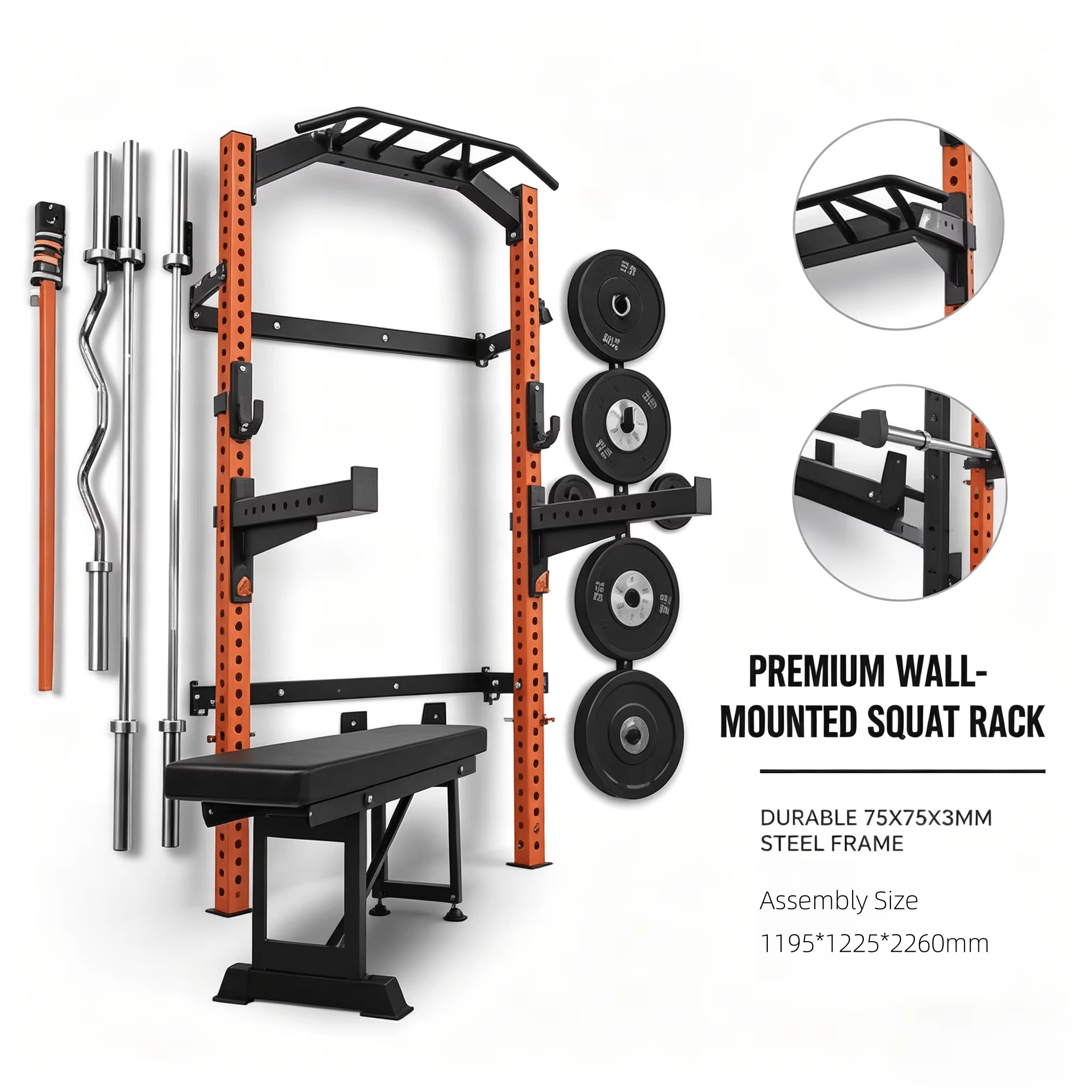 Squat Rack Station Home Gym